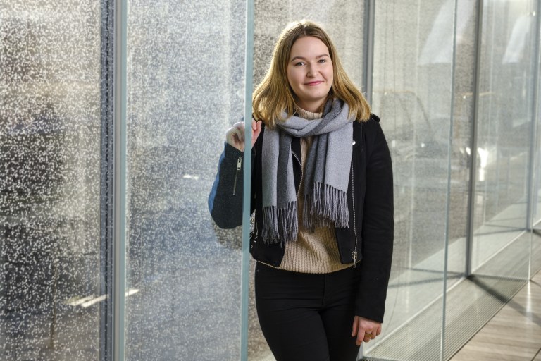 Inka Lehtimäki, author of the best master’s thesis in engineering or architecture of 2022.